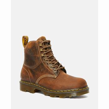 Dr Martens Crofton weight - Hnede Pracovne Cizmy Panske, DR0103